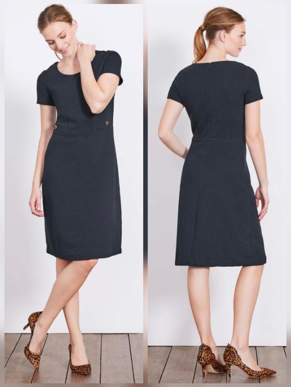 ❤️ BODEN CORDELIA OTTOMAN DRESS, 8 LONG / TALL